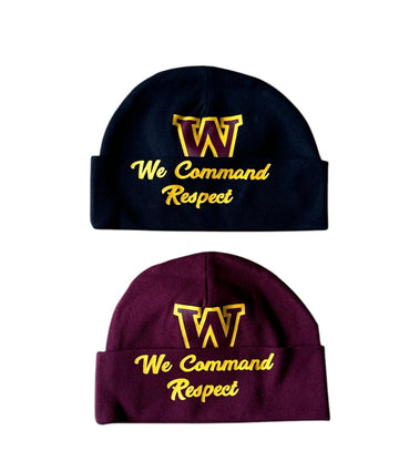 "We Command Respect" Beanie Hats